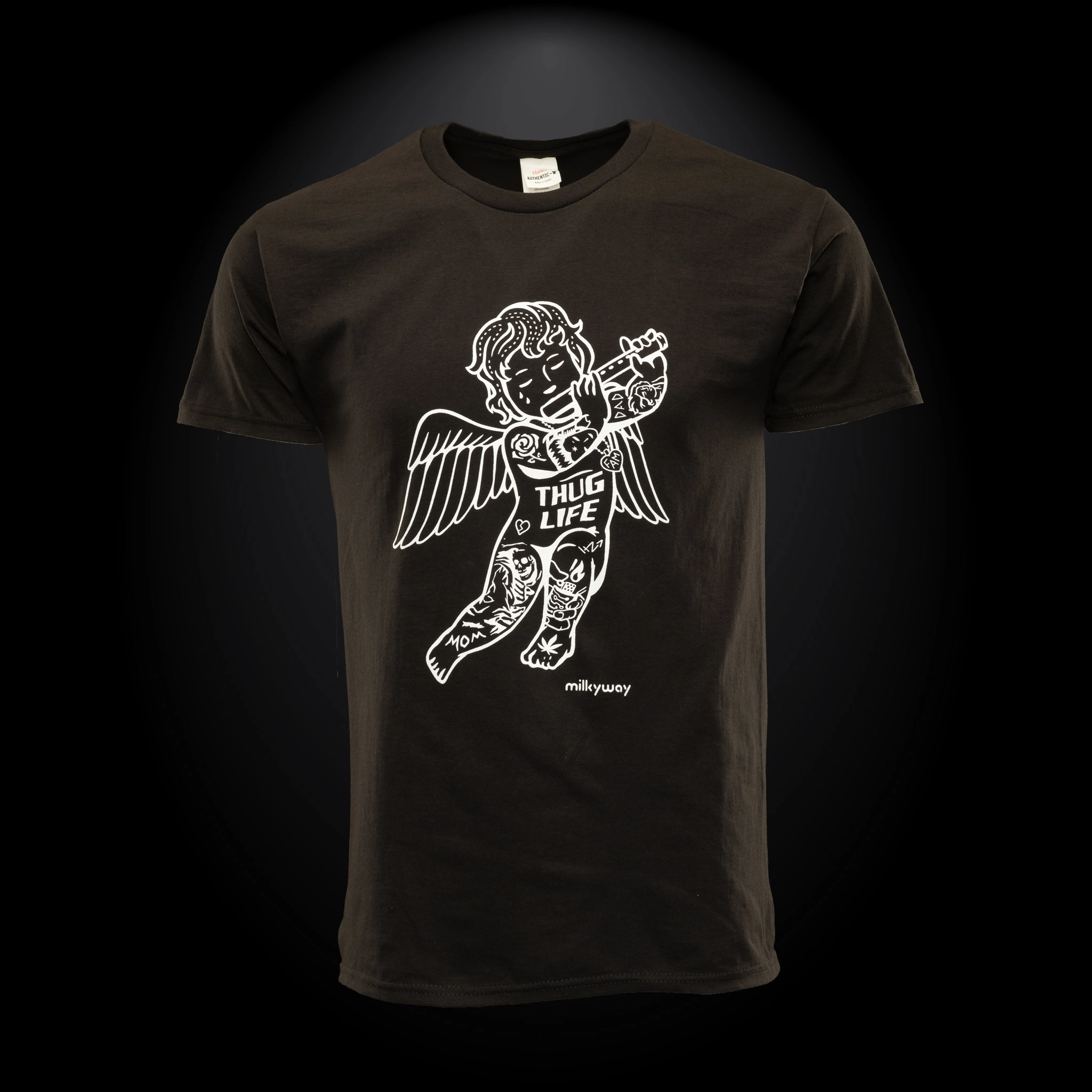 An Angels Thug Life Cotton T-shirt_Swag_Milkyway