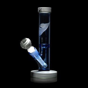 Spaceship X-light blue/smoke straight tube-milkywayx