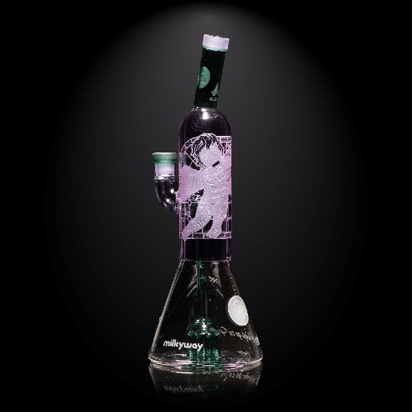 Thug Life-Purple/Teal-Dab Rig-Renaissance-Milkyway