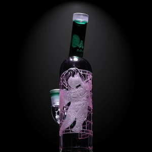 Thug Life-Purple/Teal-Dab Rig-Renaissance-Milkyway