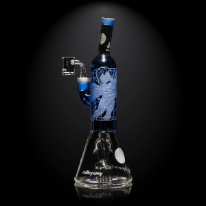 Thug Life-Light Blue/Smoke-Dab Rig-Renaissance-Milkyway