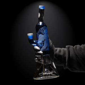 Thug Life-Light Blue/Smoke-Dab Rig-Renaissance-Milkyway