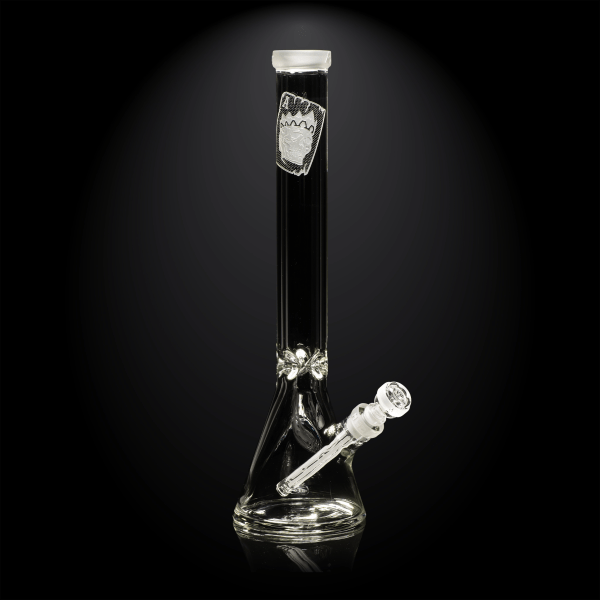 Cursed Saint Card-Clear-Beaker Bong-skullduggery-Milkyway