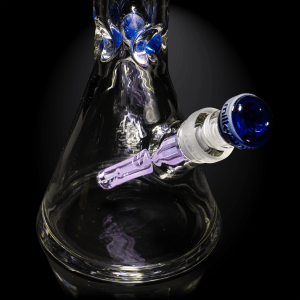 Cursed Saint Card-Purple/Dark Blue-Beaker Bong-skullduggery-Milkyway