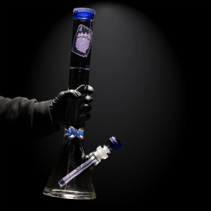Cursed Saint Card-Purple/Dark Blue-Beaker Bong-skullduggery-Milkyway