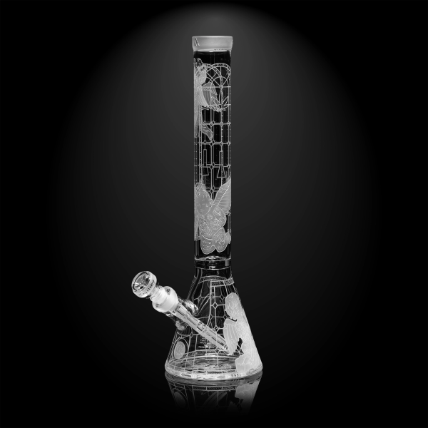 Thugz Mansion-Clear-Beaker Bong-Renaissance-Milkyway
