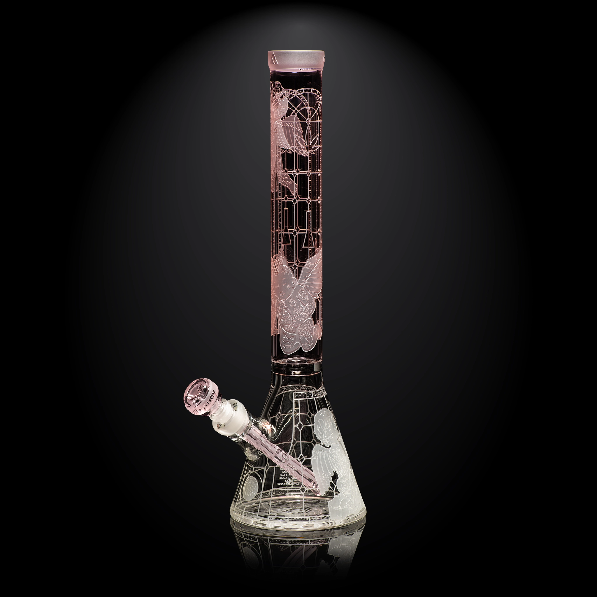 Thugz Mansion-Pink-Beaker Bong-Renaissance-Milkyway