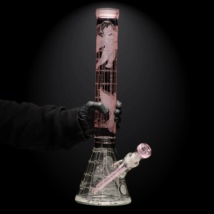 Thugz Mansion-Pink-Beaker Bong-Renaissance-Milkyway