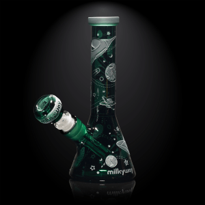 Space Odyssey Mini 8" Beaker Bong - Teal