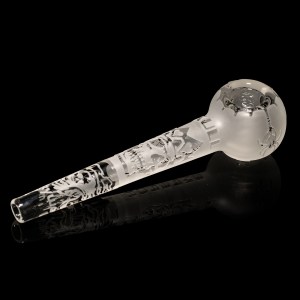 Skull Emperor 6.5” Handpipe - Clear