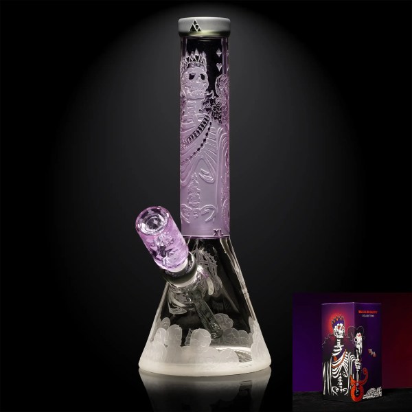 Unholy Coronation: Purple Reign Beaker Bong