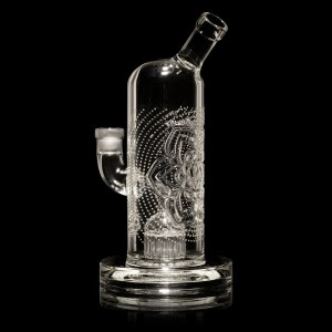 Chakra Level 1 8" Bubbler - Clear