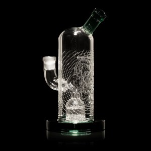 Chakra Level 1 8" Bubbler - Teal