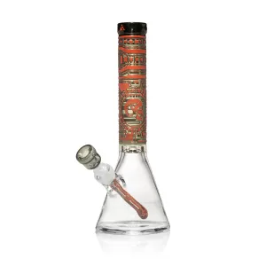Species 14" Beaker Bong - Red