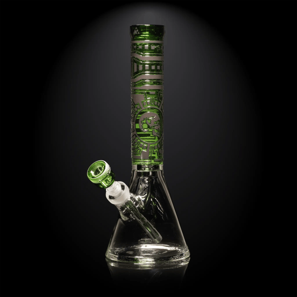 Species 14" Beaker Bong - Green