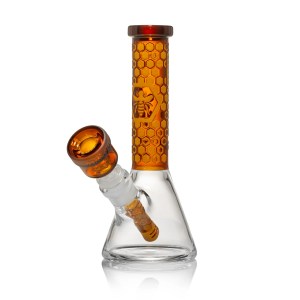 Combs 7.5" Beaker Bong - Amber