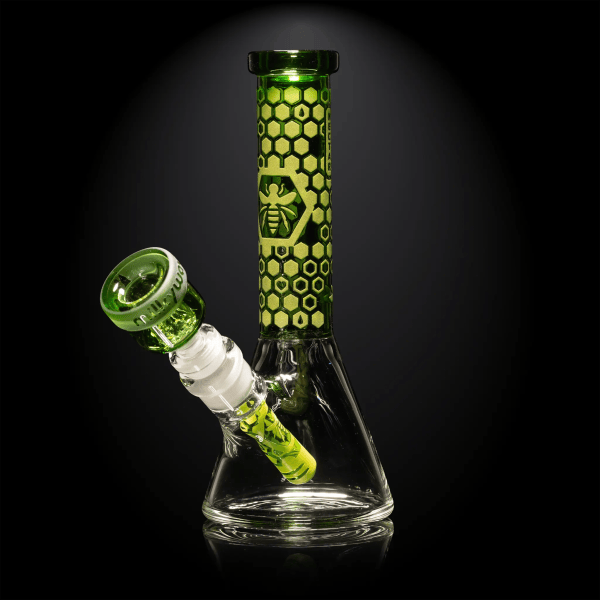 Combs 7.5" Beaker Bong - Green