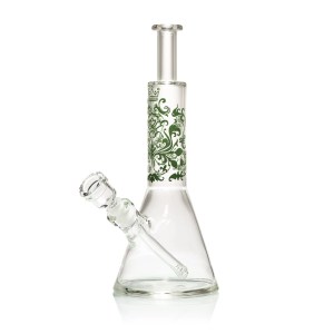 Regal 14" Beaker Bong - Green