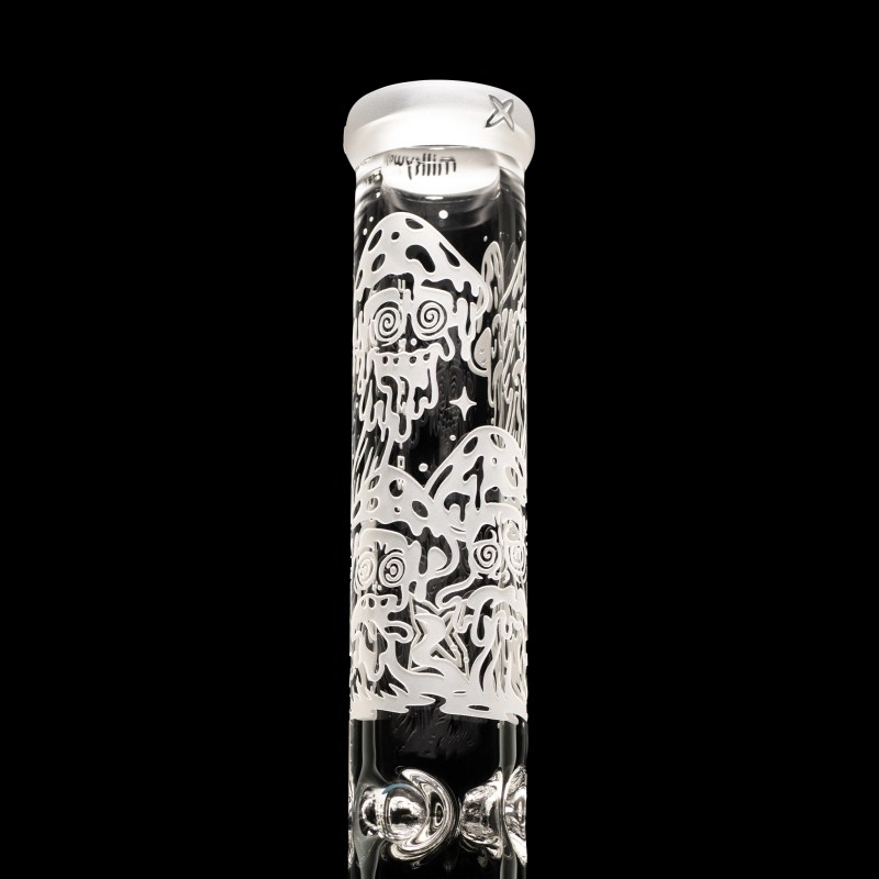 Mushroom Town 14" Collins Perc Beaker Bong - Image 4