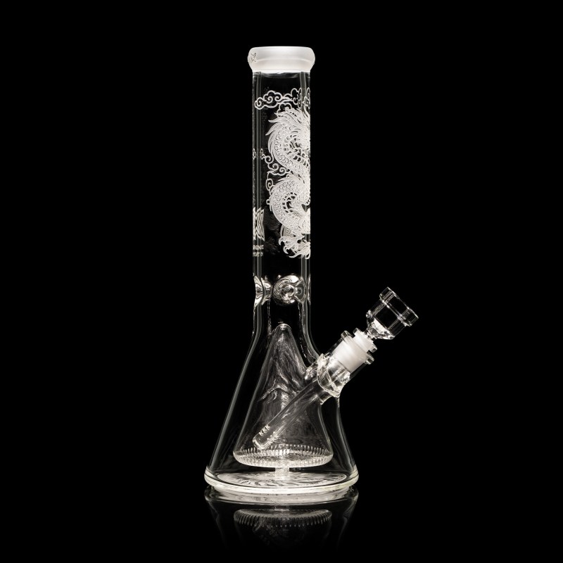 Dragon Heart XL 14" Collins Perc Beaker Bong - Image 3