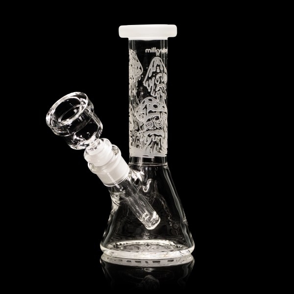 Mushroom Town Mini 6" Beaker Bong