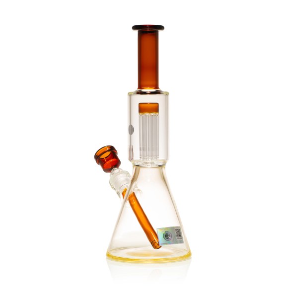 Stack Perc 14" Beaker Bong - Yellow