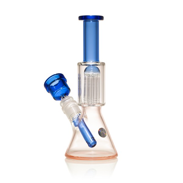 Stack Perc Mini 9" Beaker Bong - Red