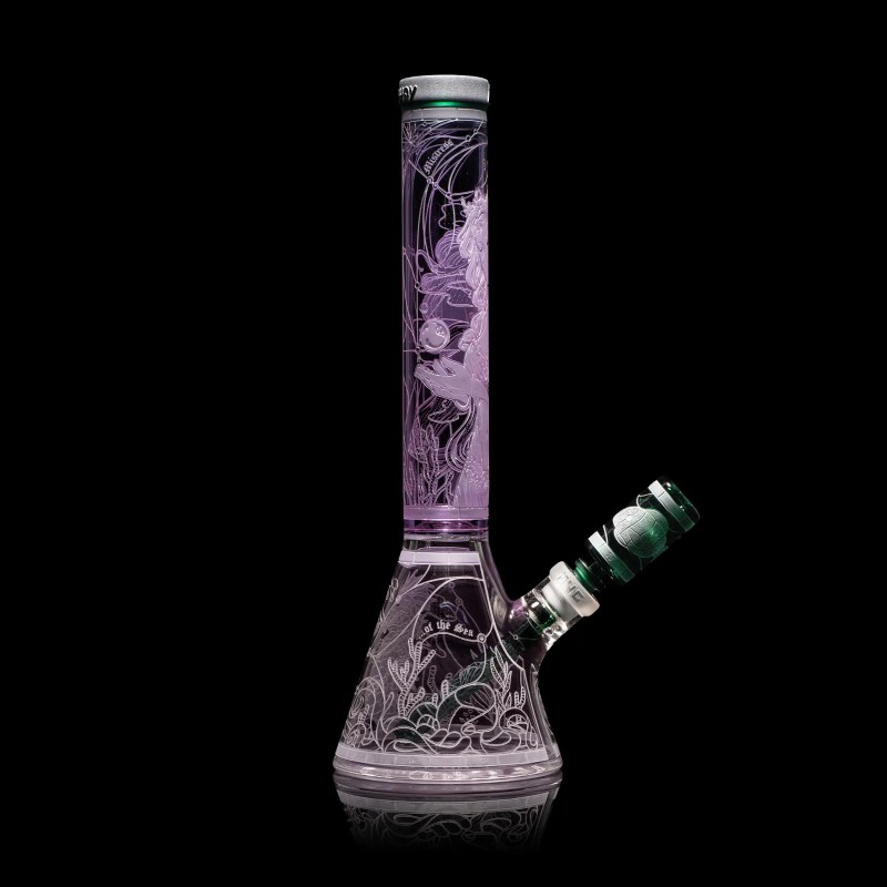 Mistress of the Sea 16" Beaker Bong - Image 5