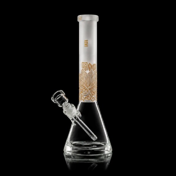 Lotus X 14 Inches Beaker Bong - Yellow